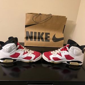 Men’s Jordan Retro 6’s ( Carmines)